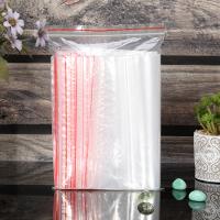 Resealable Plastic Zip Lock Bag PE Plastic Sold By Bag