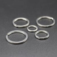 Rustfrit stål Split Ring, 304 rustfrit stål, du kan DIY, flere farver til valg, 30x3.50mm, 20pc'er/Lot, Solgt af Lot