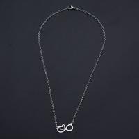 Titanium Steel Necklace Vacuum Ion Plating Unisex & hollow Length Approx 40 cm Sold By Bag