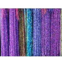 Mixed Edelsteen kralen, Ronde, DIY, gemengde kleuren, 4-10mm, Per verkocht Ca 14.96 inch Strand