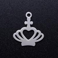 Titanium Steel Pendants Crown Vacuum Ion Plating Unisex Sold By Bag