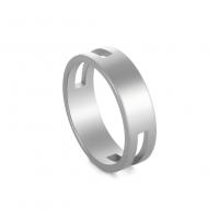 Titanium Steel Finger Ring Vacuum Ion Plating fashion jewelry & Unisex Sold By PC