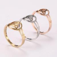 304 Edelstahl Fingerring, Modeschmuck & unisex & verschiedene Größen vorhanden, keine, 12*12mm, verkauft von PC