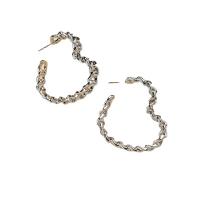 Lo zinco in lega Stud Earring, lega in zinco, placcato, per la donna, nessuno, 43x38mm, Venduto da coppia