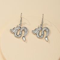 Zinc Alloy Drop Earring, plated, voor vrouw, meer kleuren voor de keuze, 16x28mm, Verkocht door pair