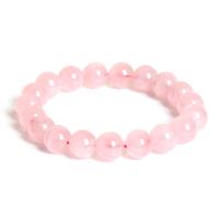 Rose Quartz Armbånd, forskellig størrelse for valg & for kvinde, lyserød, Solgt af PC