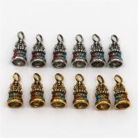 Zinc Alloy Pendant Bail Crown plated DIY & enamel nickel lead & cadmium free Sold By PC