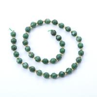 Jasper Stone Kraal, Ronde, gepolijst, DIY & verschillende grootte voor keus & gefacetteerde, groen, Per verkocht Ca 14.96 inch Strand