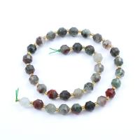 African Bloodstone Bead, Runde, poleret, du kan DIY & forskellig størrelse for valg & facetteret, blandede farver, 2.50mm, Solgt Per Ca. 14.96 inch Strand