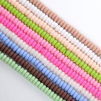 Polymer Ton Perlen , DIY, keine, 3x6mm, ca. 110PCs/Strang, verkauft per ca. 15.75 ZollInch Strang