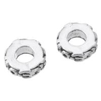 Zink Alloy Spacer Pärlor, antik silver pläterad, DIY, nickel, bly och kadmium gratis, 10x10x3.50mm, Säljs av KG