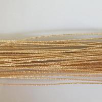 Gold-filled Βραχιόλι σύρμα, 14K χρυσό γεμάτο, χρυσαφένιος, 0.76mm, Μήκος Περίπου 12 inch, Sold Με PC