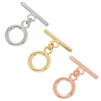 Chiusura Toggle in ottone, placcato, per la donna, nessuno, 19x16mm, Venduto da PC