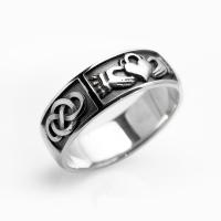 Bague en alliage de zinc, Placage de couleur platine, bijoux de mode & unisexe & normes différentes pour le choix, protéger l'environnement, sans nickel, plomb et cadmium, Vendu par PC