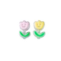 Hair Accessories DIY Findings Resin Tulip enamel Approx Sold By Bag