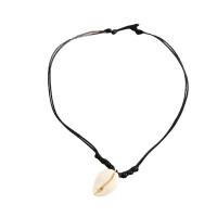 Shell Halsband, Hampa, med Shell & Plast Pearl, mode smycken & Unisex, 23mm, Längd Ca 14.65 inch, Säljs av PC