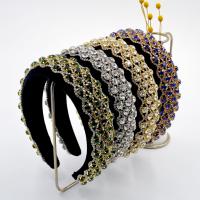 Hair Bands Velveteen with Sponge fashion jewelry & for woman & with rhinestone Sold By PC