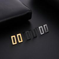 Stainless Steel Stud Earrings 304 Stainless Steel Vacuum Ion Plating fashion jewelry & for woman Sold By Pair