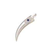 Ciúbach Zirconia siogairlín Micrimhilseogra réiteodh Prás, Cayenne, plátáilte, micrea réiteach zirconia ciúbach, dathanna níos mó le haghaidh rogha, 27x7mm, Díolta De réir PC