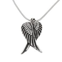 Stainless Steel Pendants 304 Stainless Steel Angel Wing DIY & blacken original color Sold By PC