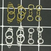 Zinco-Alloy-Connettore, lega in zinco, placcato, DIY & stili diversi per la scelta, nessuno, assenza di nichel,piombo&cadmio, 10PC/borsa, Venduto da borsa