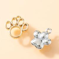 Zinc Alloy Pendants Bear Paw plated DIY nickel lead & cadmium free Sold By Bag