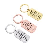 Stainless Steel Key Clasp 304 Stainless Steel Vacuum Ion Plating Unisex Sold By PC