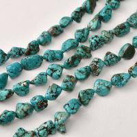 Χάντρες Turquoise, τυρκουάζ, DIY, 10-15mm, Περίπου 25PCs/Strand, Sold Per Περίπου 15.35 inch Strand