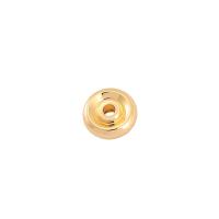 Χάντρες Brass Spacer, Ορείχαλκος, Flat Γύρος, επίχρυσο, DIY & διαφορετικό μέγεθος για την επιλογή, νικέλιο, μόλυβδο και κάδμιο ελεύθεροι, Περίπου 100PCs/τσάντα, Sold Με τσάντα