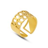 Anillo de dedo de Titantium Acero, Partículas de acero, para mujer & hueco, más colores para la opción, 11mm, tamaño:7, Vendido por UD