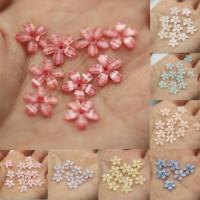 Perles bijoux en résine, fleur, DIY, plus de couleurs à choisir, 10mm, 100PC/sac, Vendu par sac