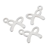 Stainless Steel Pendants 201 Stainless Steel Bowknot fashion jewelry & for woman original color Approx 1mm Sold By PC