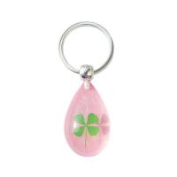 Resin Key Lås, Teardrop, epoxy sticker, Unisex, flere farver til valg, 39x25x15mm, Solgt af PC