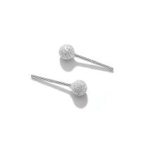 925 Sterling Silver Stud Earrings & for woman silver color Sold By Pair