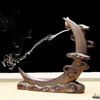 Backflow Incense Burner Porcelain handmade for home and office & durable & multifunctional Sold By PC