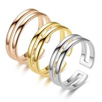 Titanium Steel Finger Ring fashion jewelry & Unisex Sold By PC