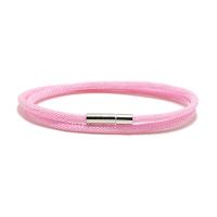 Cordon milanais bracelet, avec laiton, Rond, fait à la main, bijoux de mode & pour femme, plus de couleurs à choisir, Longueur 16-18 cm, Vendu par PC