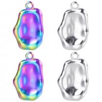 Bijoux pendentifs en acier inoxydable , Acier inoxydable 304, unisexe & styles différents pour le choix, plus de couleurs à choisir, 16x26mm, Longueur Environ 50 cm, Vendu par PC