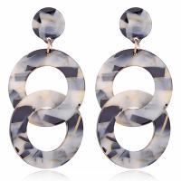 Acrylic Jewelry Earring fashion jewelry & for woman Sold By Pair