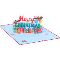 Paper 3D Greeting Card handmade Foldable & 3D effect Sold By PC