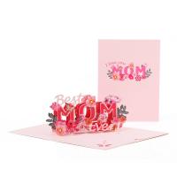 Paper 3D Greeting Card handmade Foldable & 3D effect Sold By PC