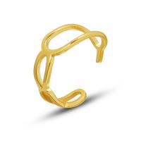 Titantium acciaio Anelli Cuff, per la donna & cavo, nessuno, 6mm, Misura:7, Venduto da PC