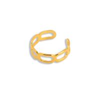 Titantium acciaio Anelli Cuff, gioielli di moda & cavo, nessuno, 6mm,18.7mm, Venduto da PC