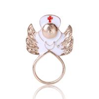 Glazuur broche, Zinc Alloy, Angel Wing, plated, mode sieraden & voor vrouw, meer kleuren voor de keuze, nikkel, lood en cadmium vrij, 24x35mm, Verkocht door PC