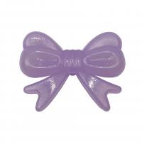 Jelly Style Ακρυλικές Χάντρες, Ακρυλικό, Bowknot, χύτευση με έγχυση, DIY, περισσότερα χρώματα για την επιλογή, 23x29mm, Περίπου 270PCs/τσάντα, Sold Με τσάντα