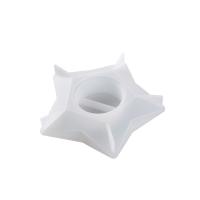 Set di stampe epossidici fai da te, silicone, Stella, DIY, bianco, 133x140x39mm, Venduto da PC