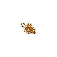 Brass Jewelry Pendants gold color plated DIY Sold By PC