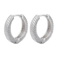 Orecchini cerchietti Hoop ottone, placcato, gioielli di moda & per la donna, nessuno, 20.50x20mm, Venduto da coppia