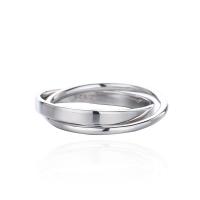 Sterling Silver Jewelry Finger Ring, 925 argento sterlina, placcato color platino, formato differente per scelta & per la donna, Venduto da PC