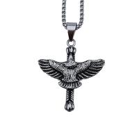 Titanium Steel Pendants Bird anoint 50mm Sold By PC